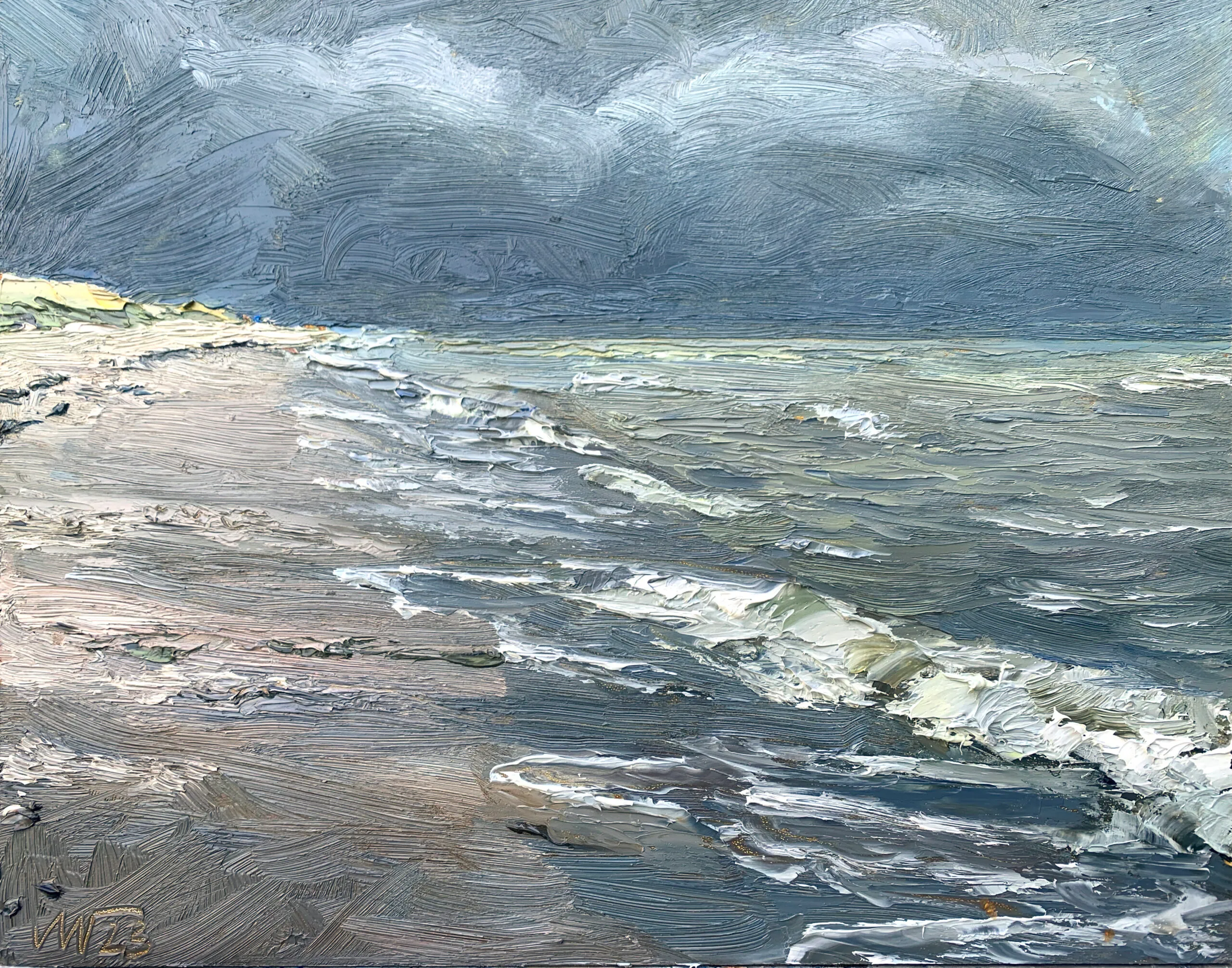 Ölbild von Volker Winter